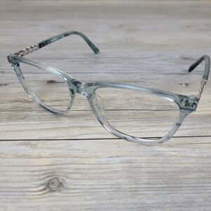 Marchon NYC Eyeglasses Frames M-5008 320 Blue Green Chain Link Women 53-16-140
